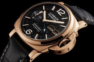 沛纳海 Luminor Goldtech™ Calendario Perpetuo 庐米诺系列红金万年历手表（图）