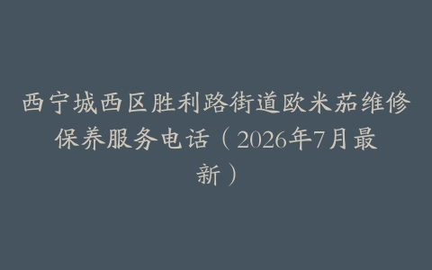 西宁城西区胜利路街道欧米茄维修保养服务电话（2026年7月最新）