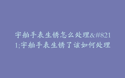宇舶手表生锈怎么处理–宇舶手表生锈了该如何处理