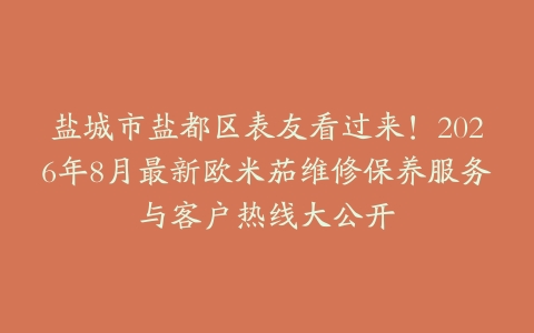 盐城市盐都区表友看过来！2026年8月最新欧米茄维修保养服务与客户热线大公开