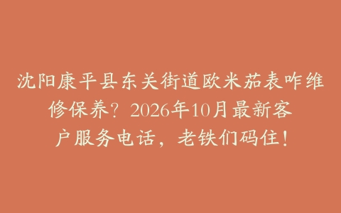 沈阳康平县东关街道欧米茄表咋维修保养？2026年10月最新客户服务电话，老铁们码住！