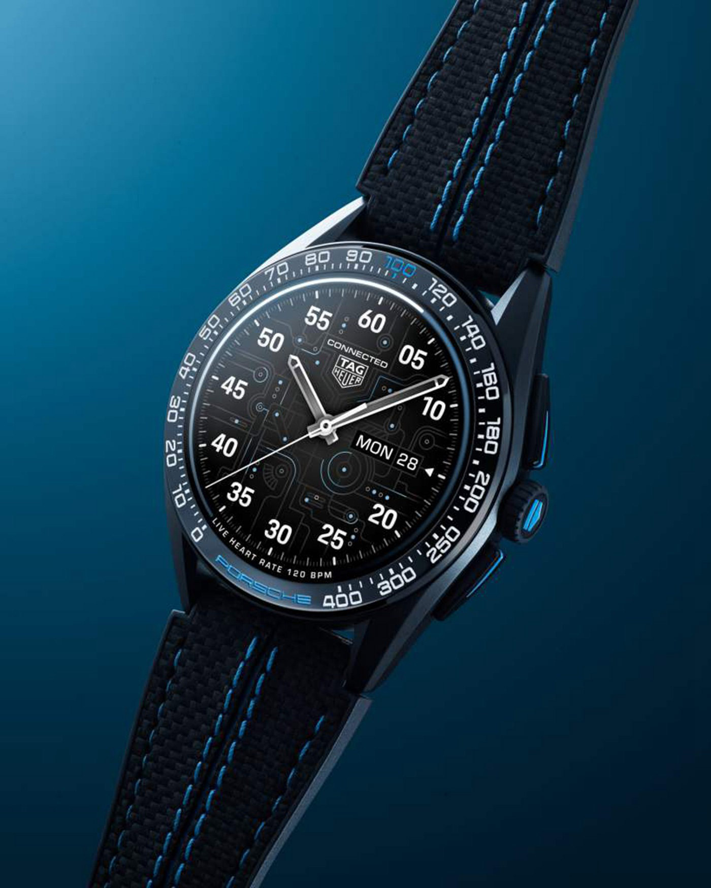 泰格豪雅携手保时捷 推出全新Connected智能腕表-腕表百科