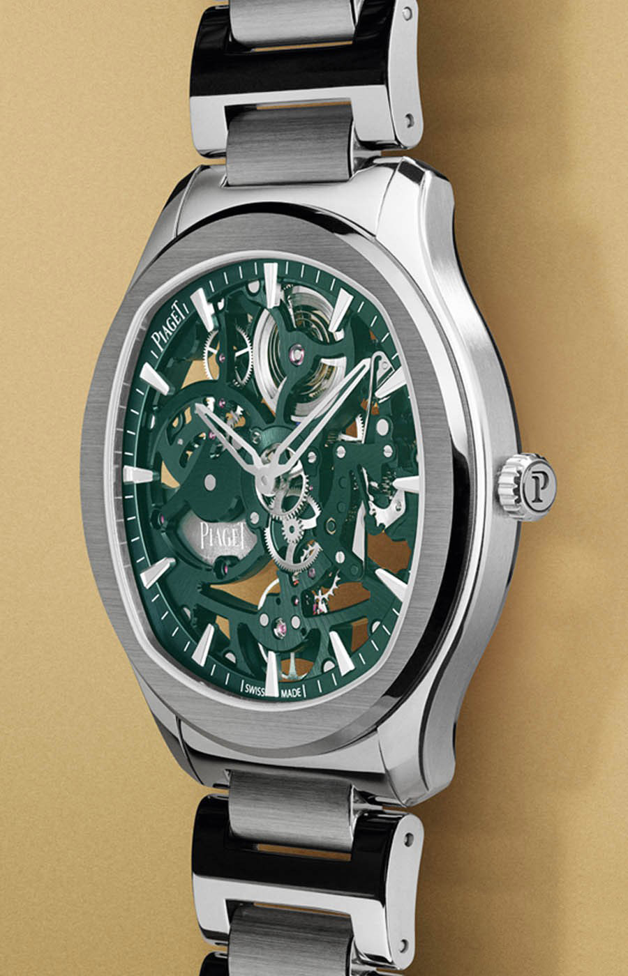 全新色彩彰显果敢型格-伯爵推出Polo系列绿色腕表-腕表百科