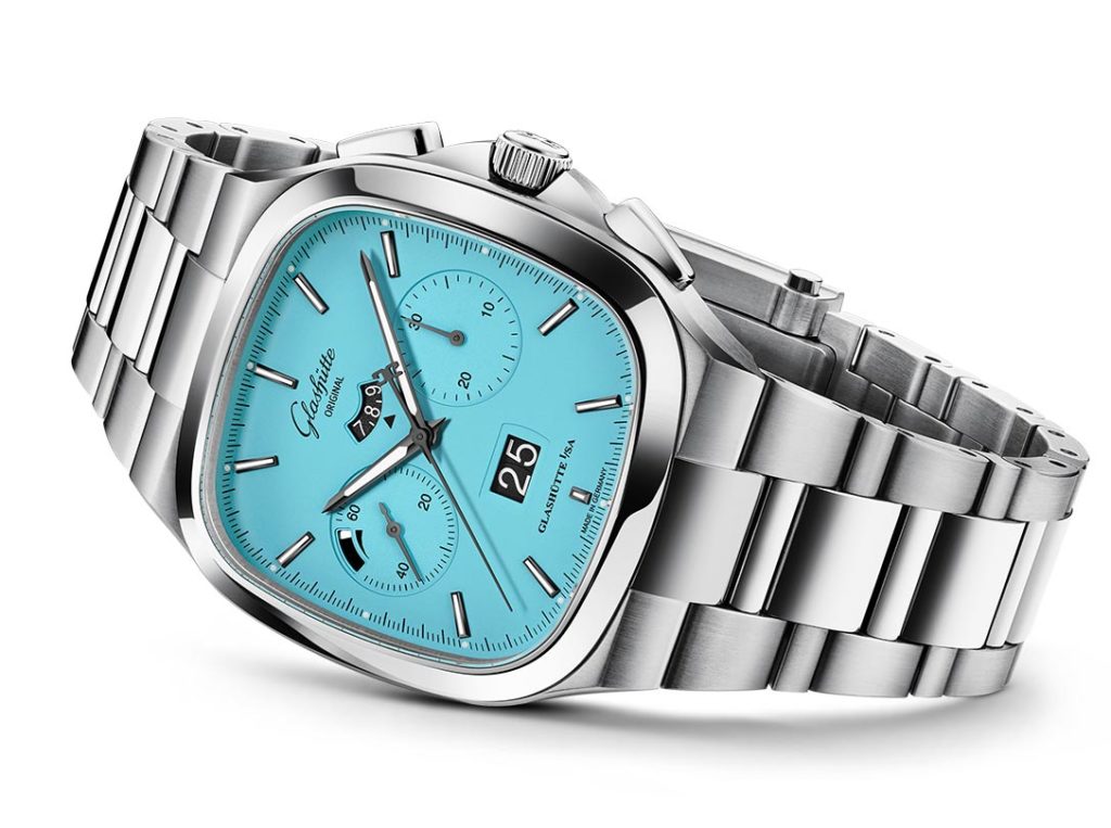 格拉苏蒂原创七零年代大日历计时腕表 （图2）