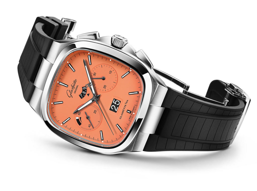 格拉苏蒂原创七零年代大日历计时腕表 （图3）