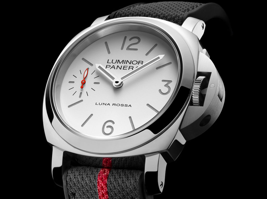 沛纳海推出Luminor庐米诺Luna Rossa白盘腕表-腕表百科