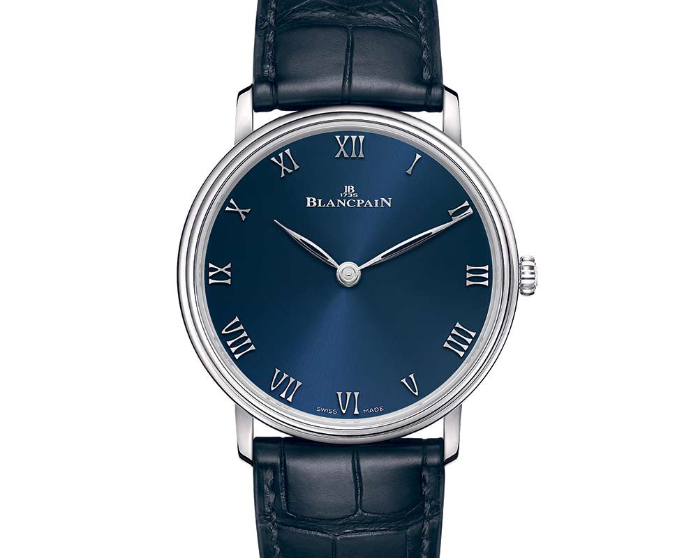 宝珀蓝面限量腕表-Villeret超薄款-腕表百科