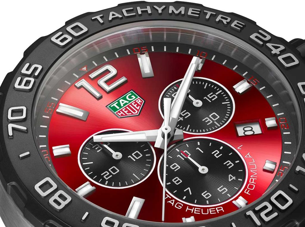 泰格豪雅重磅发布三款F1系列计时码表-腕表百科