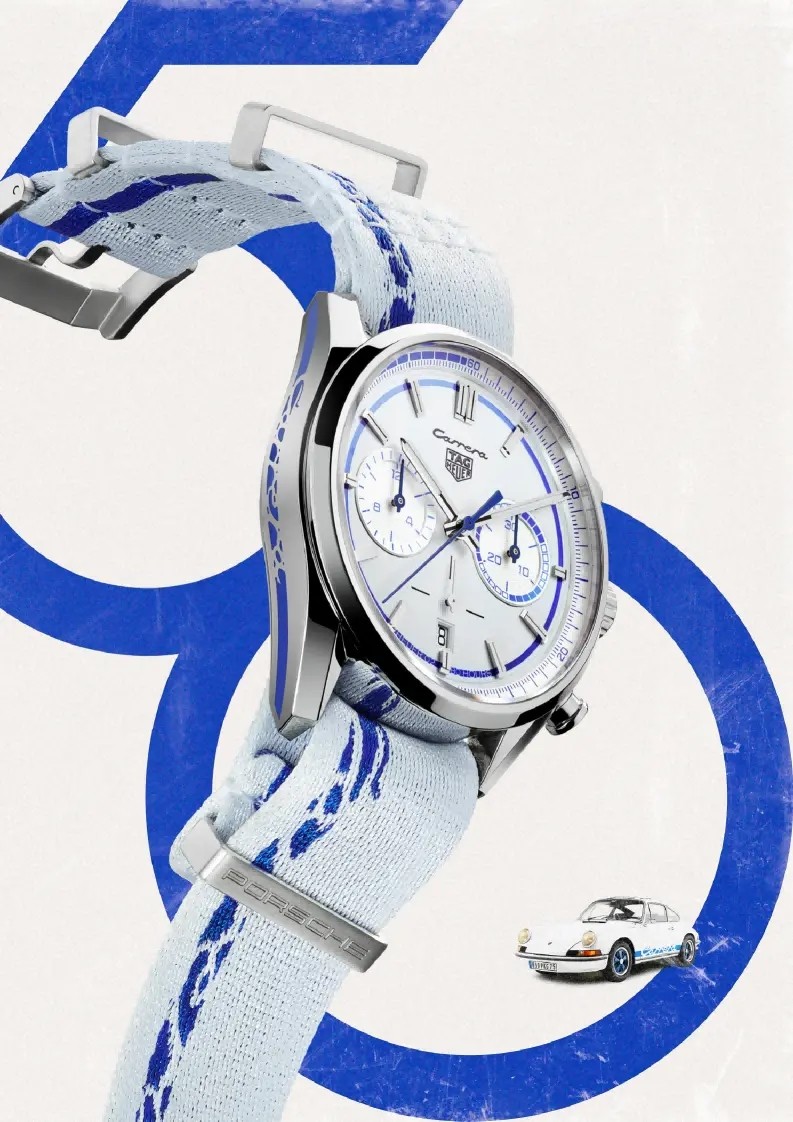 泰格豪雅携手保时捷推出两款限量版腕表-致敬保时捷RS2.7-腕表百科