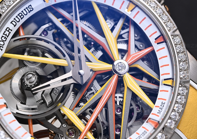 罗杰杜彼全新王者系列霓虹腕表，展现流光溢彩-腕表百科