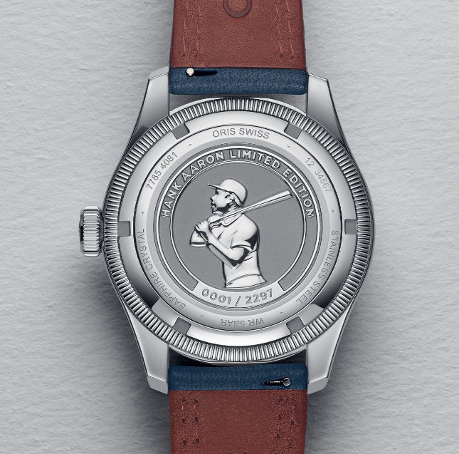 豪利时推出汉克·阿伦版大表冠指针式日历腕表-腕表百科