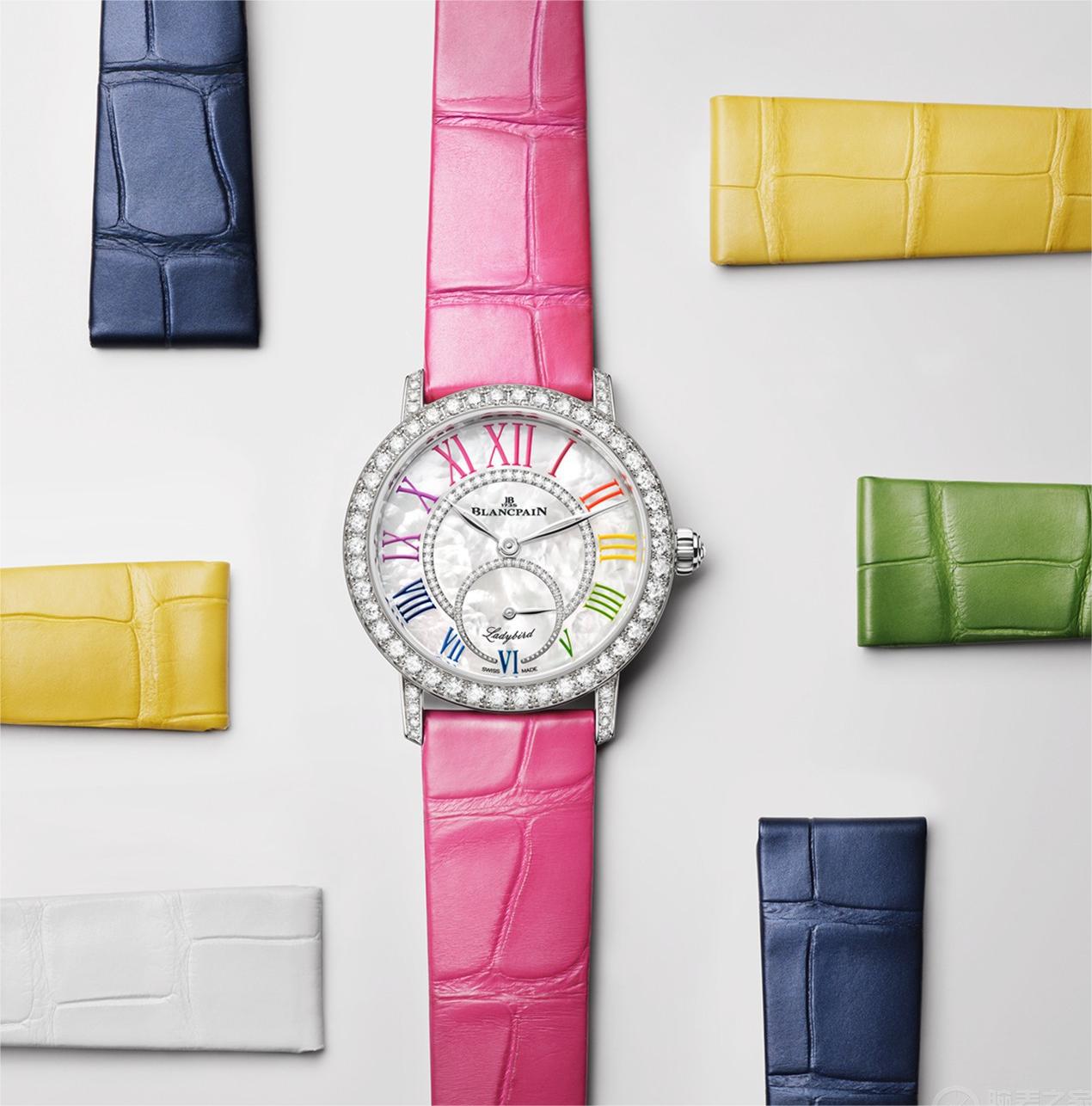 宝珀Ladybird女装系列推出钻石舞会彩虹舞曲新品腕表-腕表百科